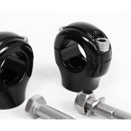 Aluminium handlebar grips for motocycles classic, vintage, cafe racer