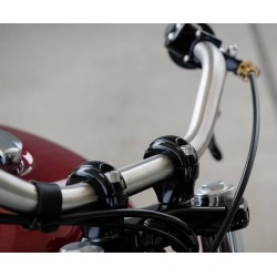 Lenkerklammern für klassische Vintage-Motorräder im Café-Racer-Stil aus Aluminium 2
