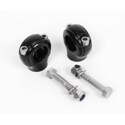 Aluminium handlebar grips for motocycles classic, vintage, cafe racer