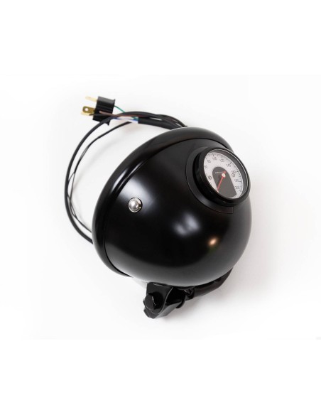 Bates headlight with integrated speedometer for Triumph (before 2016)