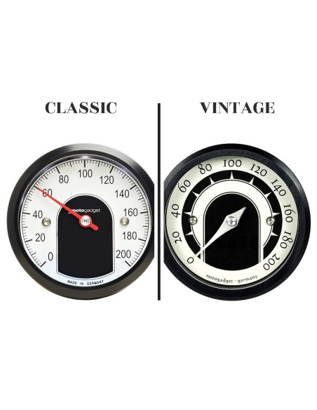 Bates headlight / integrated speedometer for Triumph (pre- 2016)