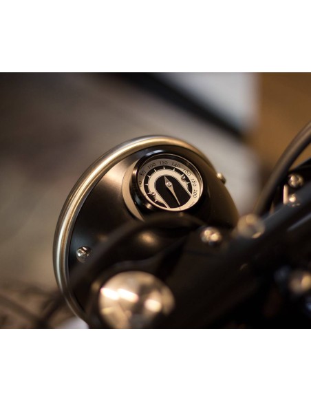 Bates headlight with integrated speedometer for Triumph (before 2016)