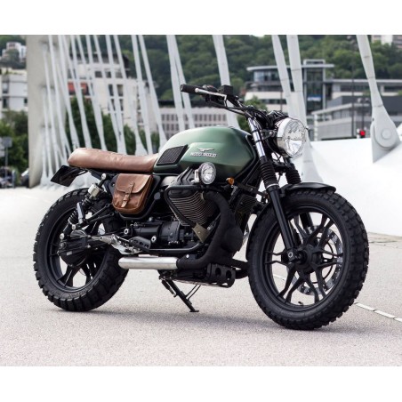 Runde vordere Scheinwerfer für klassisches Motorrad Ø180 mm