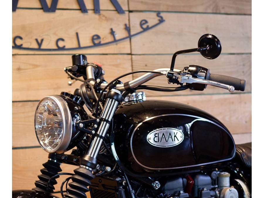 Runder Motorrad-Rückspiegel ø8