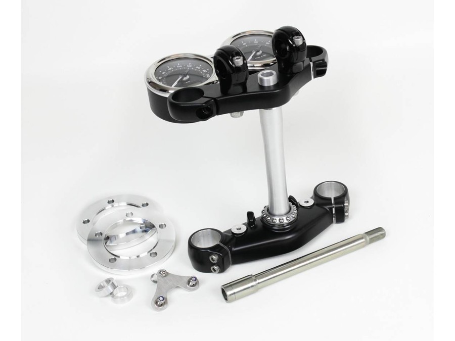 Wide triple clamp kit for Triumph T100-T120 (after 2016)