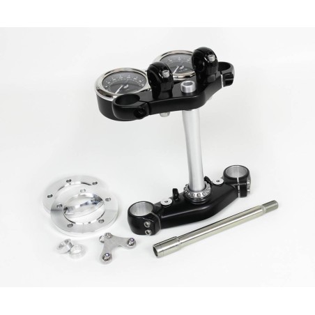 Wide fork triple trees kit for Triumph T100-T120 (2016)
