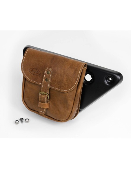 Borsa in pelle laterale per Moto Guzzi V7 III e V9