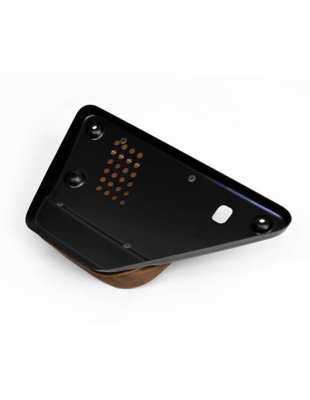 Side leather saddlebag for Moto Guzzi V7 III / V9