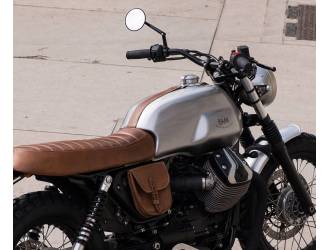 Sangle réservoir porte bagages Moto Guzzi V7 | Modif Moto