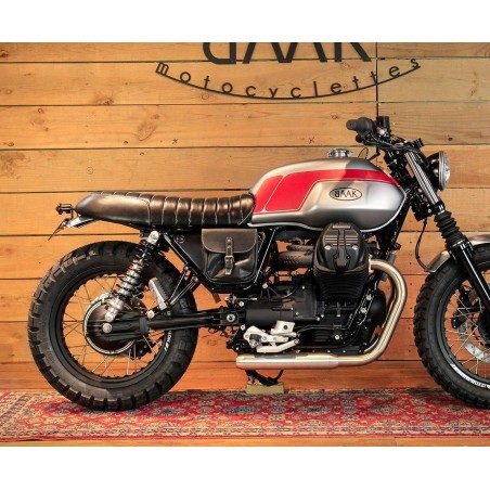 Sella in pelle Heritage per Moto Guzzi V7