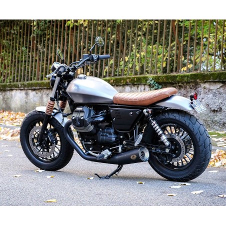 Sella in pelle per Moto Guzzi V9