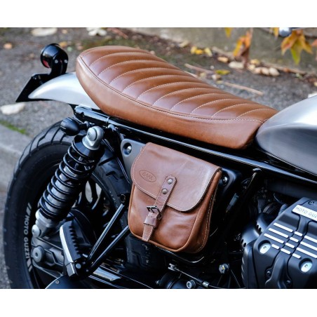 Sella in pelle per Moto Guzzi V9