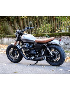 Soporte de matrícula para guardabarros original Moto Guzzi V9 2