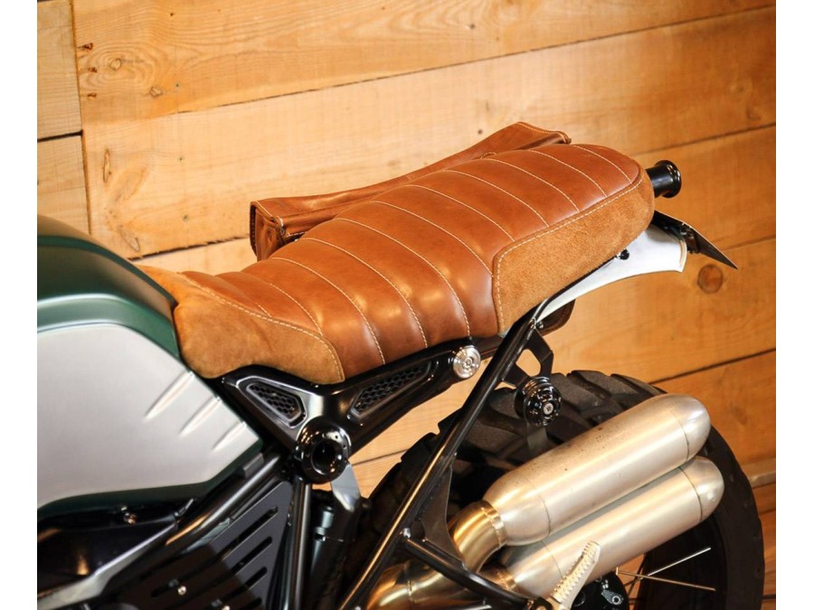 Sella in cuoio Heritage per BMW R NineT