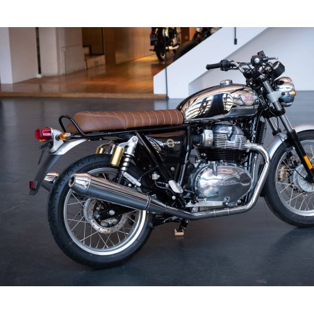 Sitzbank aus Heritage-Leder für Royal Enfield 650 Interceptor / Continental GT