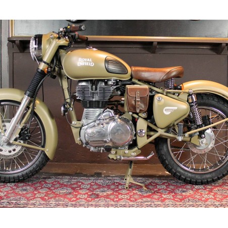 Royal Enfield Classic 500용 가죽 시트