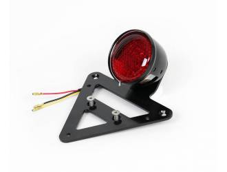 Support de plaque avec feu arrière à Led rouge universel