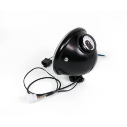 Bates headlight with integrated speedometer Universal