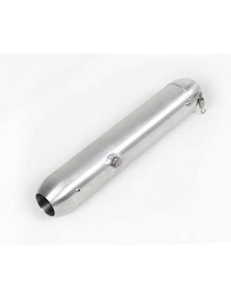 Silencieux moto universel en aluminium type flute