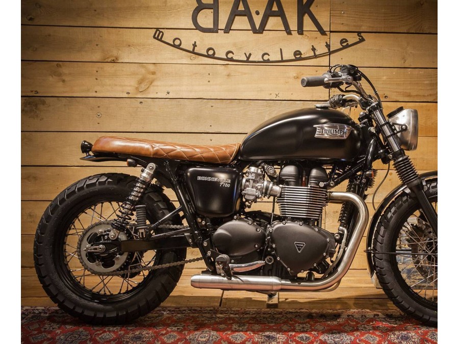 Universeller Motorrad-Endschalldämpfer aus Aluminium, Flöten-Typ