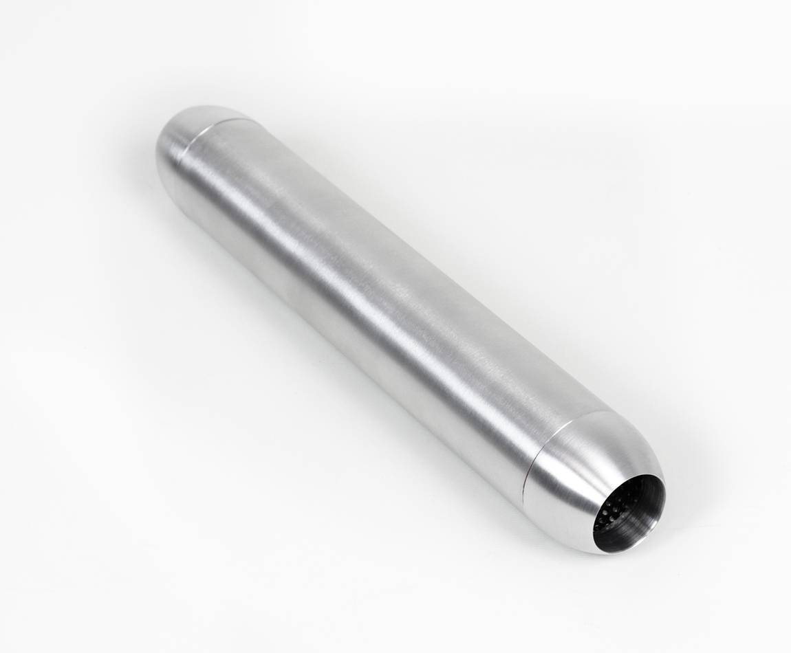 Silencieux moto universel en aluminium type flute