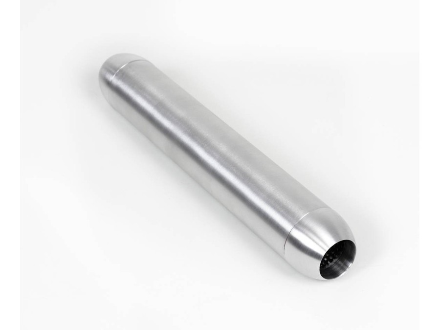 Universeller Motorrad-Endschalldämpfer aus Aluminium, Flöten-Typ