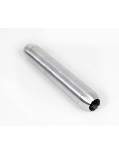 Silencieux moto universel en aluminium type flute