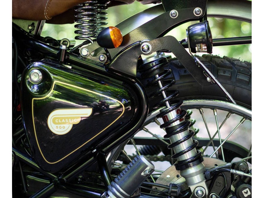 Portatarga laterale per Royal Enfield Classic / Bullet
