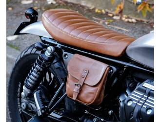 Motorcycle Leather Saddle Bag Motorcycle Side Bags 