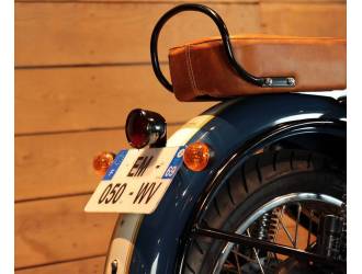 moto arrière siège bagages support étagère rack pour royal enfield  classique 500 pièces