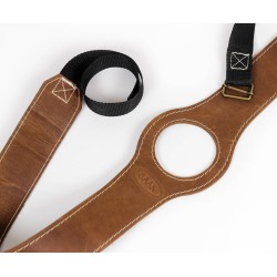 Cinghia da serbatoio in cuoio per Royal Enfield