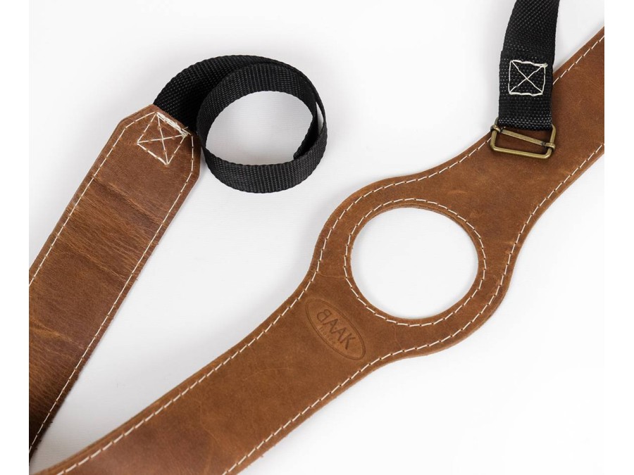 Cinghia da serbatoio in cuoio per Royal Enfield