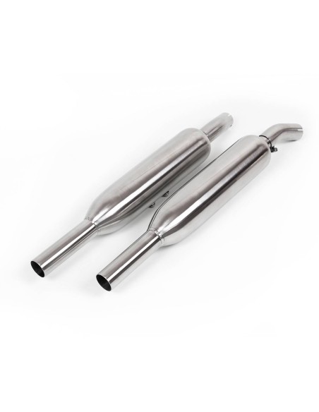 Stainless steel silencers for Triumph (pre- 2016)