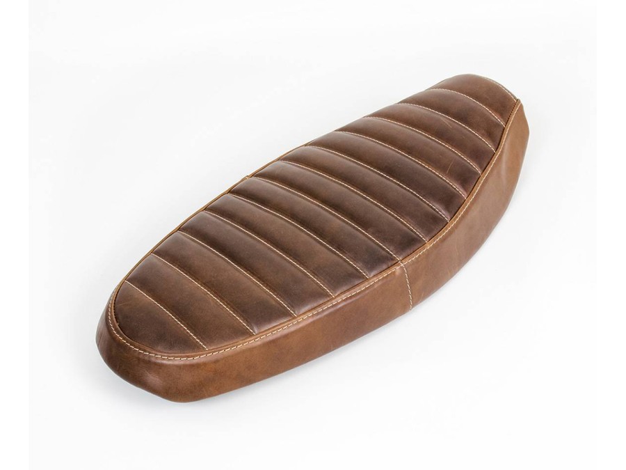 Selle en cuir Classique pour Triumph SpeedTwin 1200 (2019-...)