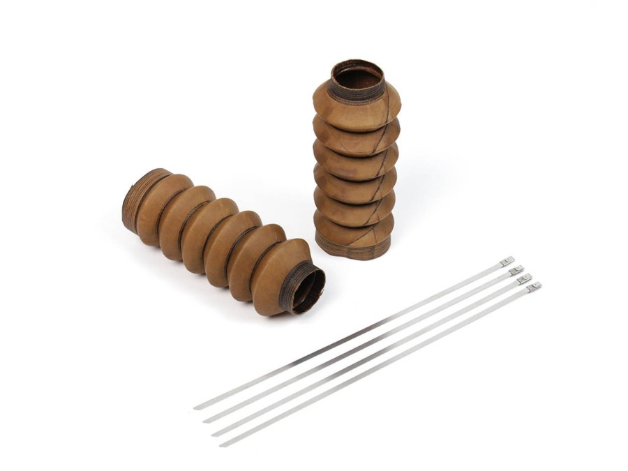 Soufflets de fourche en cuero