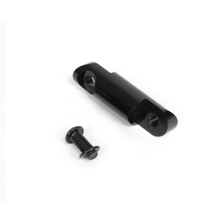 Rallonge pour rétroviseur moto rond Classic ø10 en aluminium