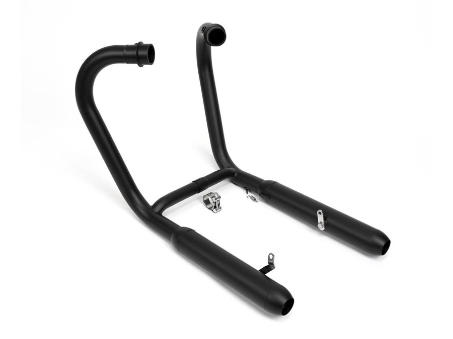 Short Full Black exhaust line for Triumph (after 2016)