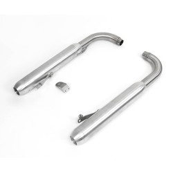 Exhaust silencers for Triumph Bobber (2017)