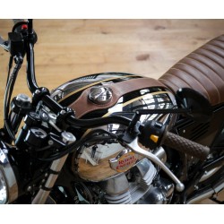 Leather tank strap for Royal Enfield 2