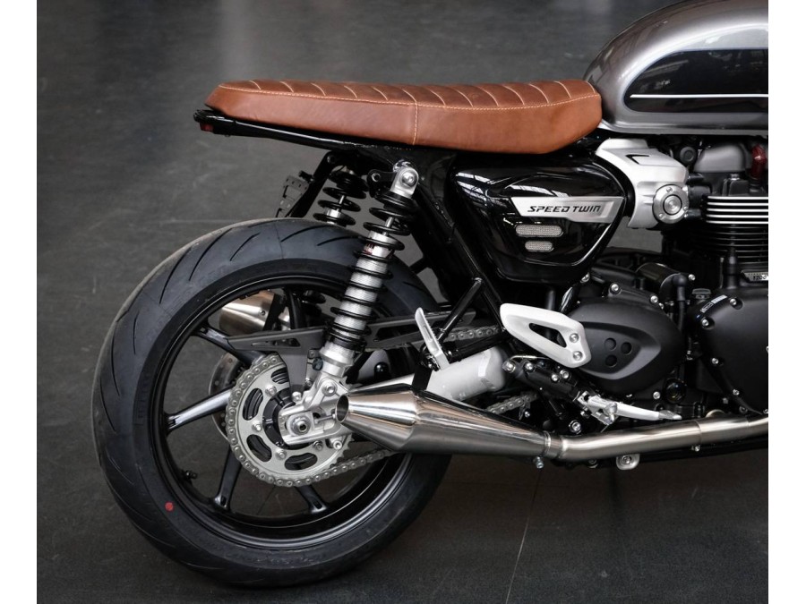 Edelstahl -Auspuff -Schalldämpfer Thruxton 1200 / Speed Twin
