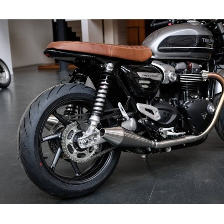Silenciador de escape de acero inoxidable Thruxton 1200 / Speed ​​Twin