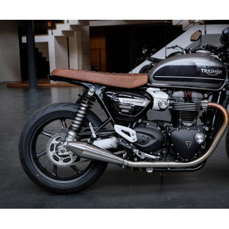Silenciador de escape de acero inoxidable Thruxton 1200 / Speed ​​Twin