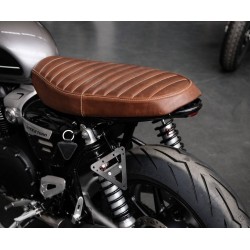 Klassischer Ledersattel für Triumph Speedtwin (2019 -...) 2