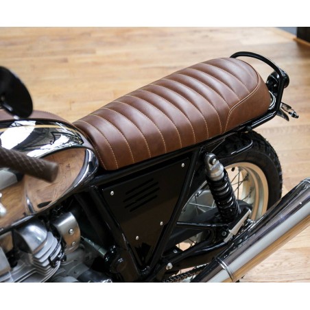 Heritage Ledersattel für Royal Enfield 650 Interceptor / Continental GT