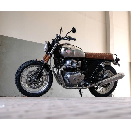 Heritage Ledersattel für Royal Enfield 650 Interceptor / Continental GT