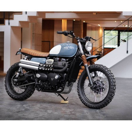 Scrambler high front mudguard for Triumph Bonneville, Thruxton and Scrambler (pre-2016)
