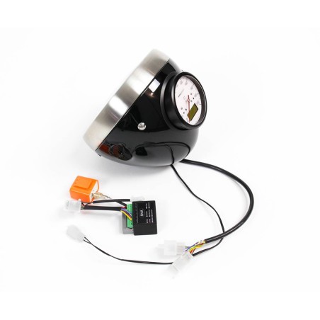 Classic headlight / integrated speedometer for Triumph (2016-...) BAAK