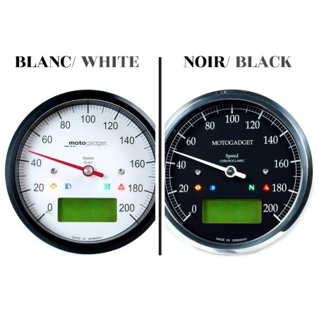 Classic headlight / integrated speedometer for Triumph (2016-...) BAAK