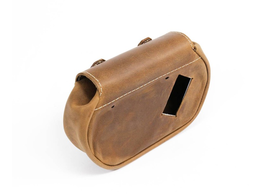 Electrical leather saddlebag for Royal Enfield Classic / Bullet