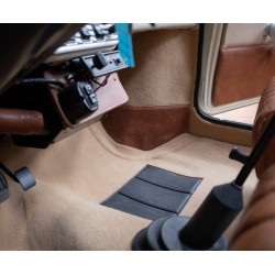 Kit de moqueta marrón y beige para Austin Mini (1967-2000) por BAAK 2